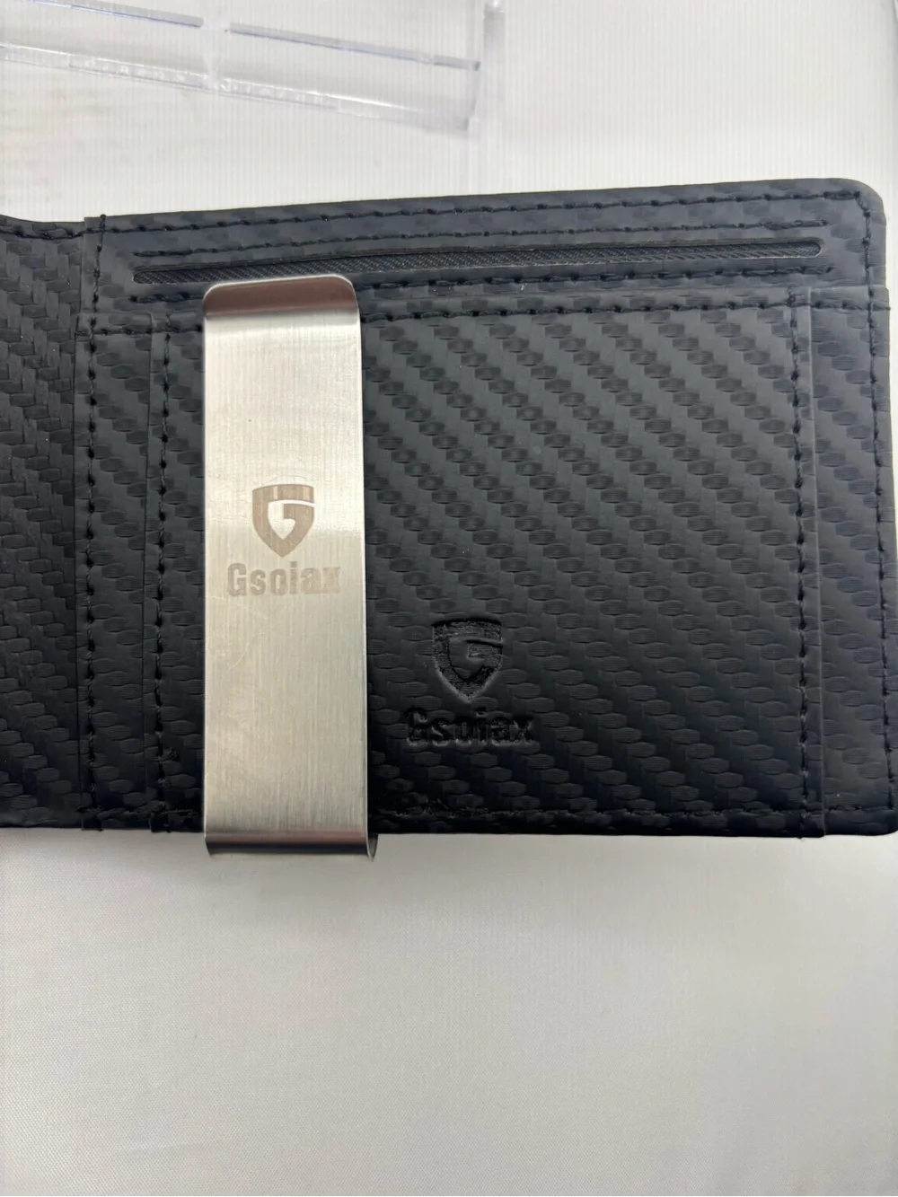 Gsoiax RFID Blocking Slim Money Clip Wallet